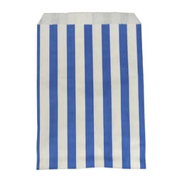 Blue & White Striped Bags