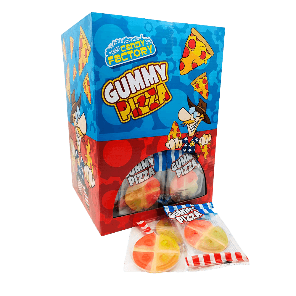 Crazy Candy Factory Gummy Mini Pizza 10g