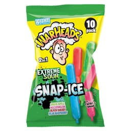 Warheads 2 in 1 Snap Ice Sticks 