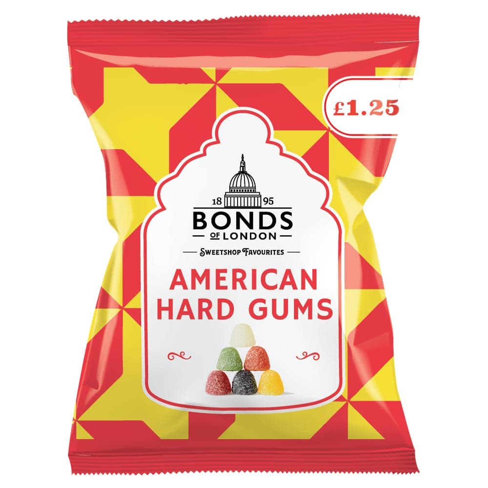 Bonds American Hard Gums £1.25 PMP 130g