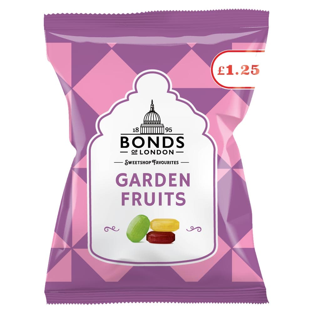 Bonds Garden Fruits Bags 120g £1.25 PMP