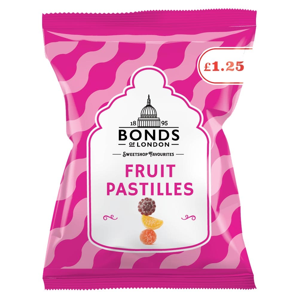 Bonds Fruit Pastilles £1.25 PMP 130g