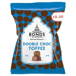Bonds Double Choc Toffee Bags 100g £1.25 PMP