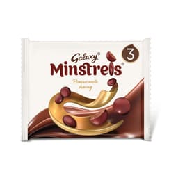Galaxy Minstrels Milk Chocolate Buttons 3 Pack Multipack 126g