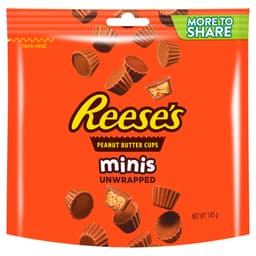 Reese's Minis Unwrapped Peanut Butter Cups More to Share 185g