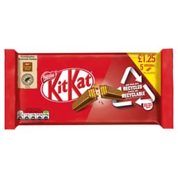 Kit Kat 2 Finger 5 Pack Multipack 103.5g £1.25 PMP