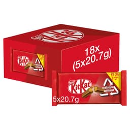 Kit Kat 2 Finger 5 Pack Multipack 103.5g £1.25 PMP