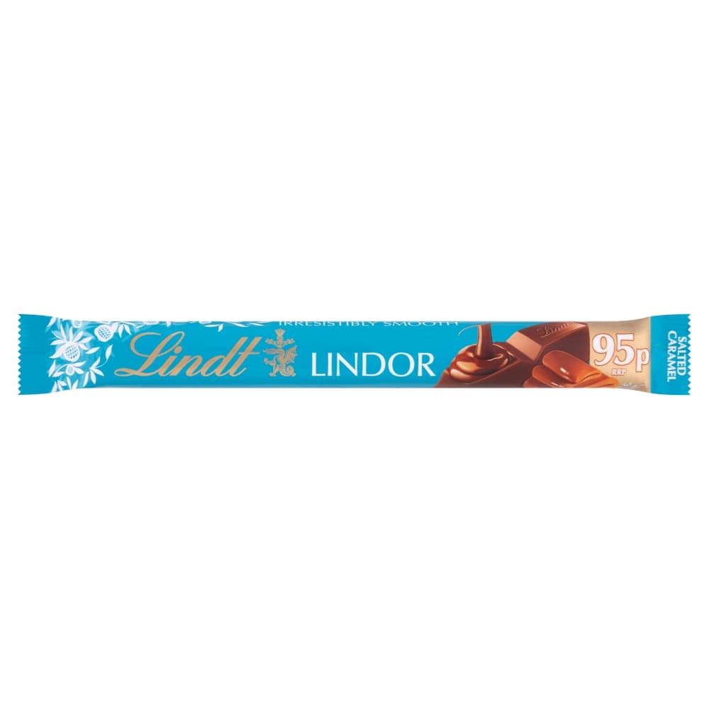 Lindt Lindor Salted Caramel Milk Chocolate Bar 38g 95p PMP