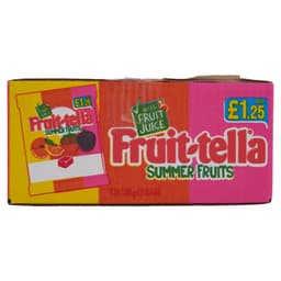 Fruit-tella Summer Fruits 135g £1.25 PMP