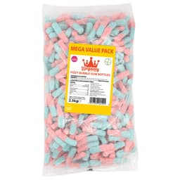 Kingsway Mega Value Fizzy Bubblegum Bottles 2.5kg
