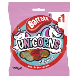 Barratt Fun & Fantastic Unicorns 100g £1 PMP