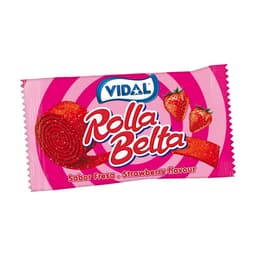 Vidal Strawberry Rolla Belta 20g 