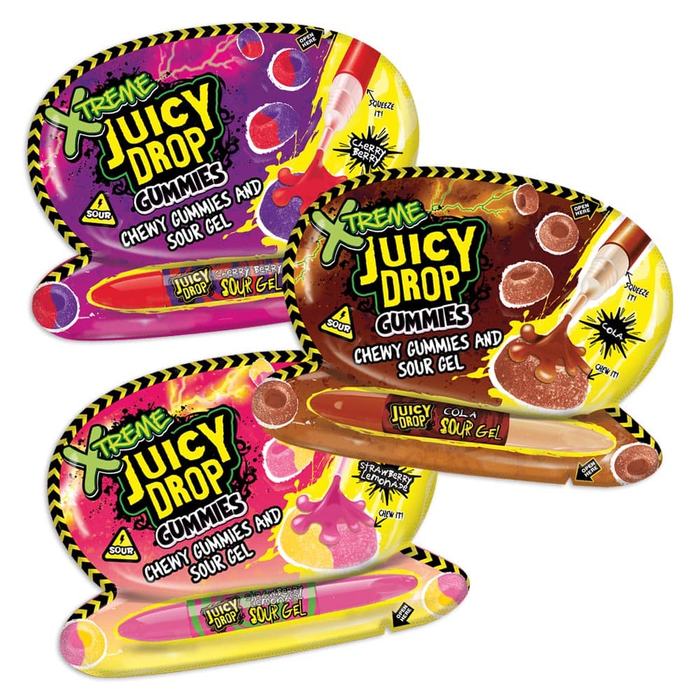 Bazooka Xtreme Juicy Drop Gummies 67g