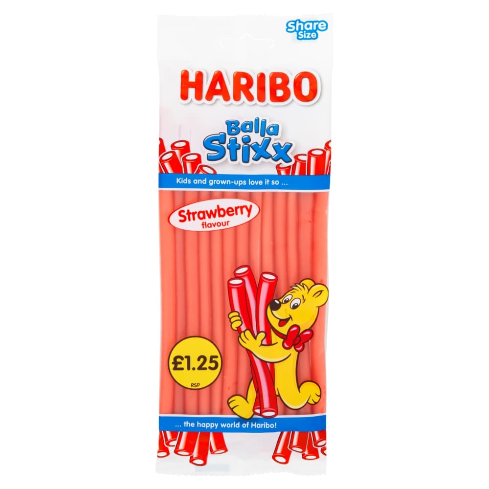 Haribo Balla Stixx Strawberry Flavour 140g £1.25 PMP 
