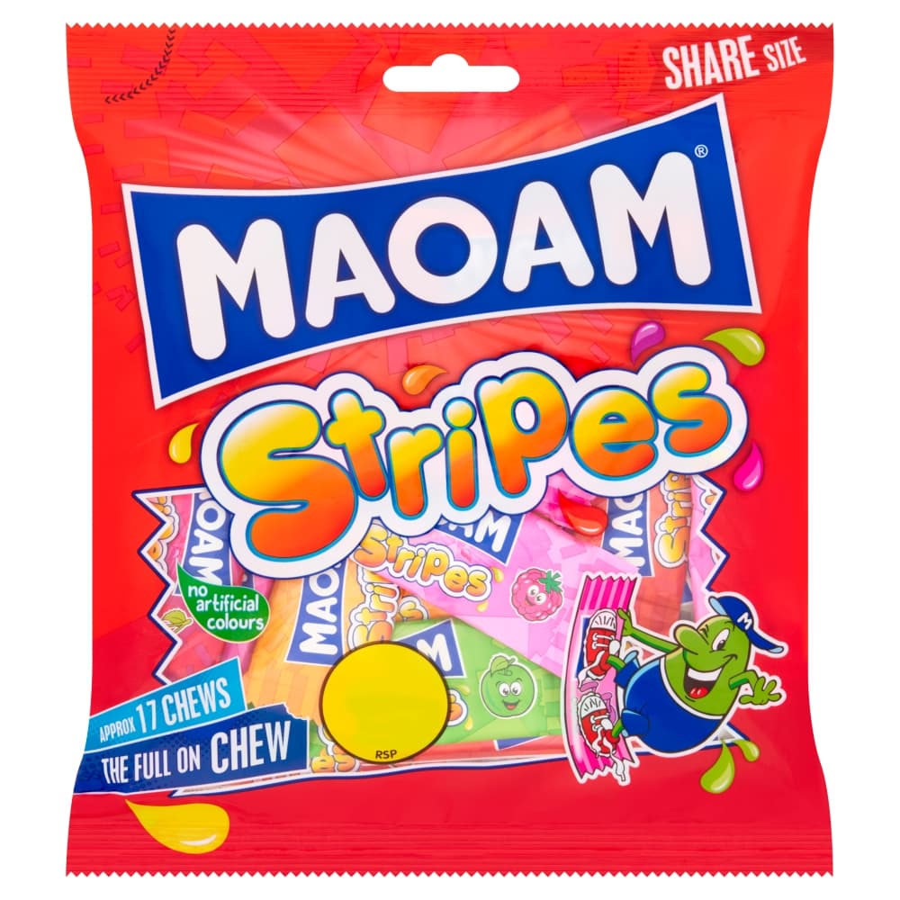 MAOAM Stripes 140g £1.25 PMP