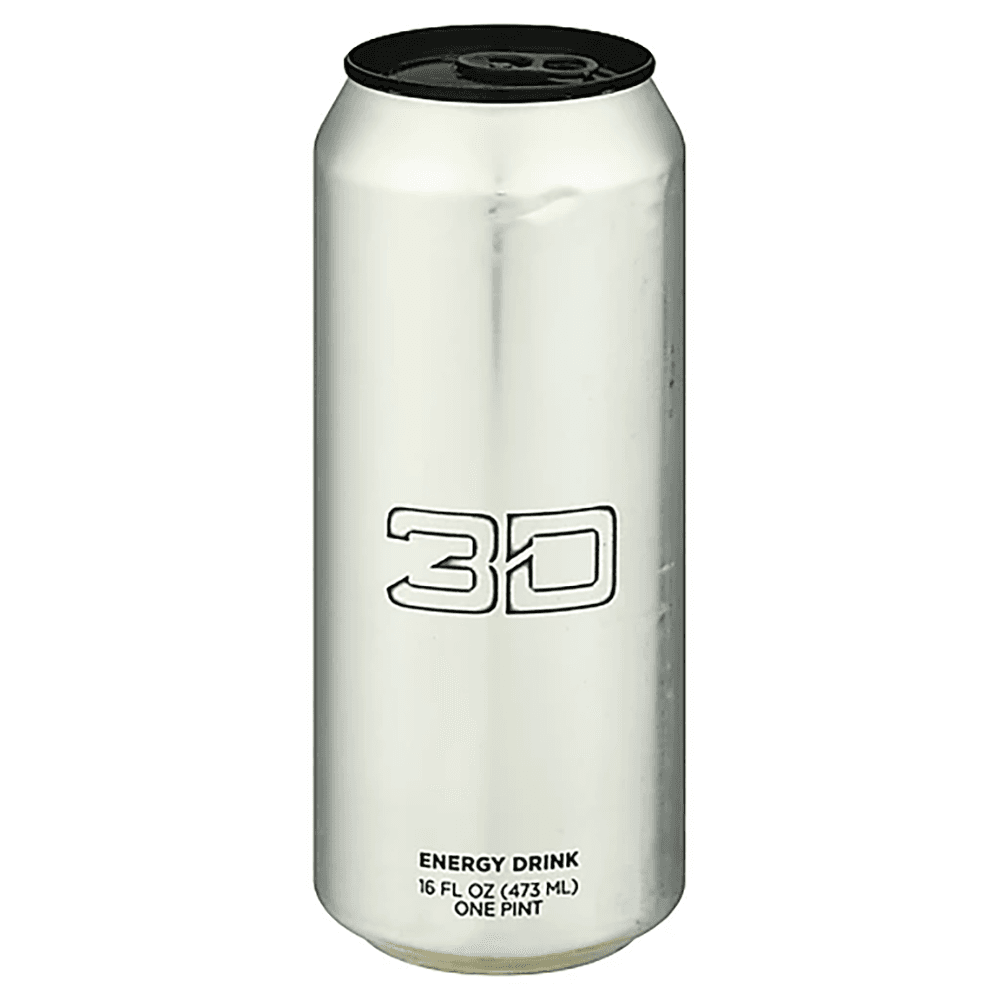 Silver Can 3D Energy 473ml