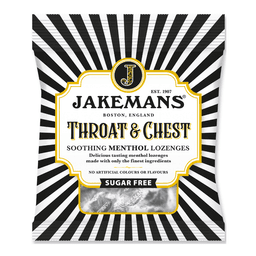 Jakemans Throat and Chest Sugar Free Bag 50g