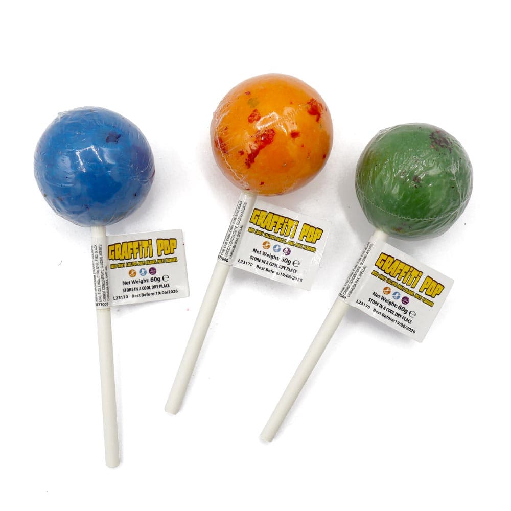 Zed Candy Graffiti Pops 60g