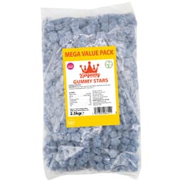 Kingsway Gummy Stars Bag 2.5kg 