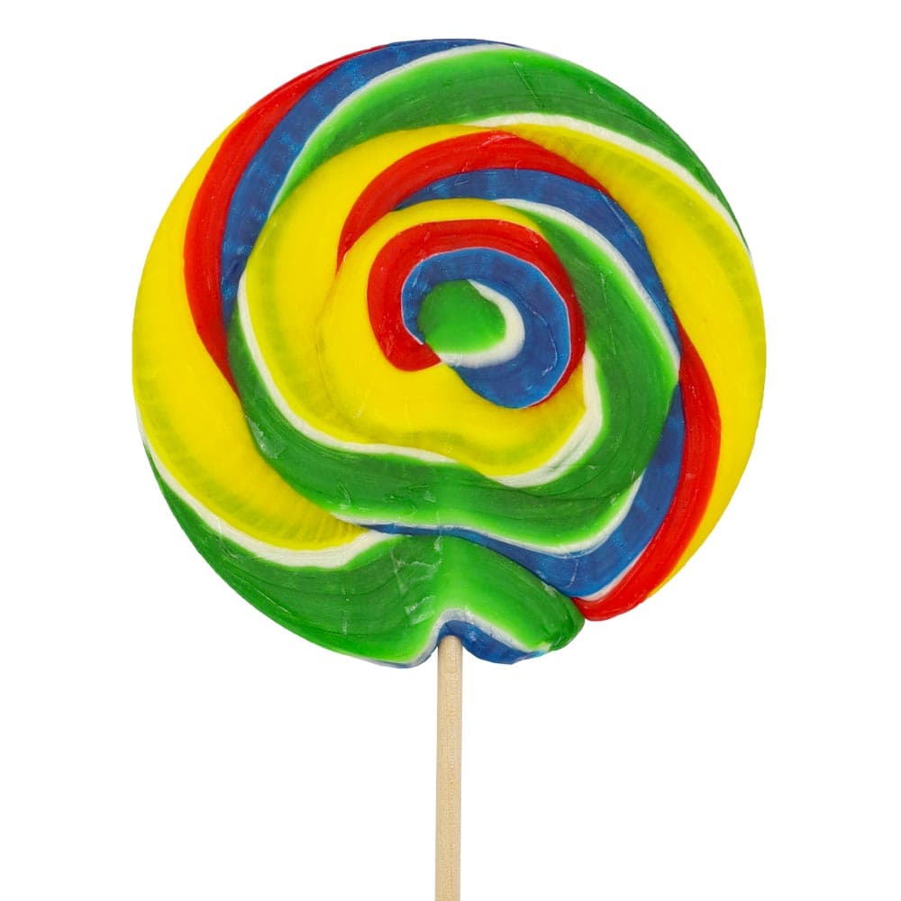 Candy Realms Large Round Lollipop 125g