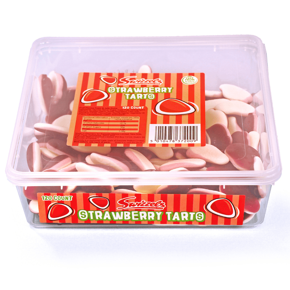 Swizzels Strawberry Tarts Tub 576g