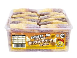 Sweetzone Giant Fizzy Cola Bottles Tub 10p PMP