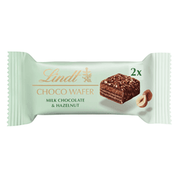 Lindt Milk Chocolate and Hazelnut Choco Wafer Bar 30g