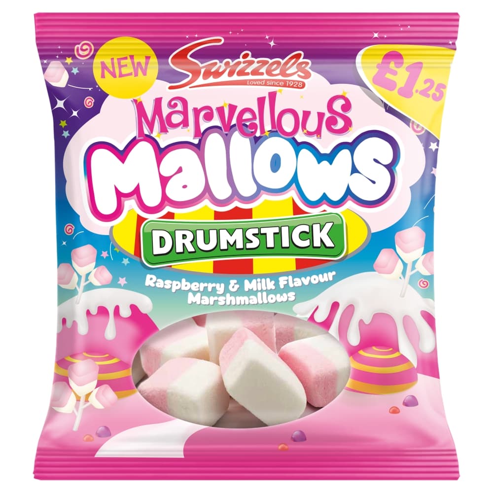 Swizzels Marvellous Mallows Bag £1.25 PMP,