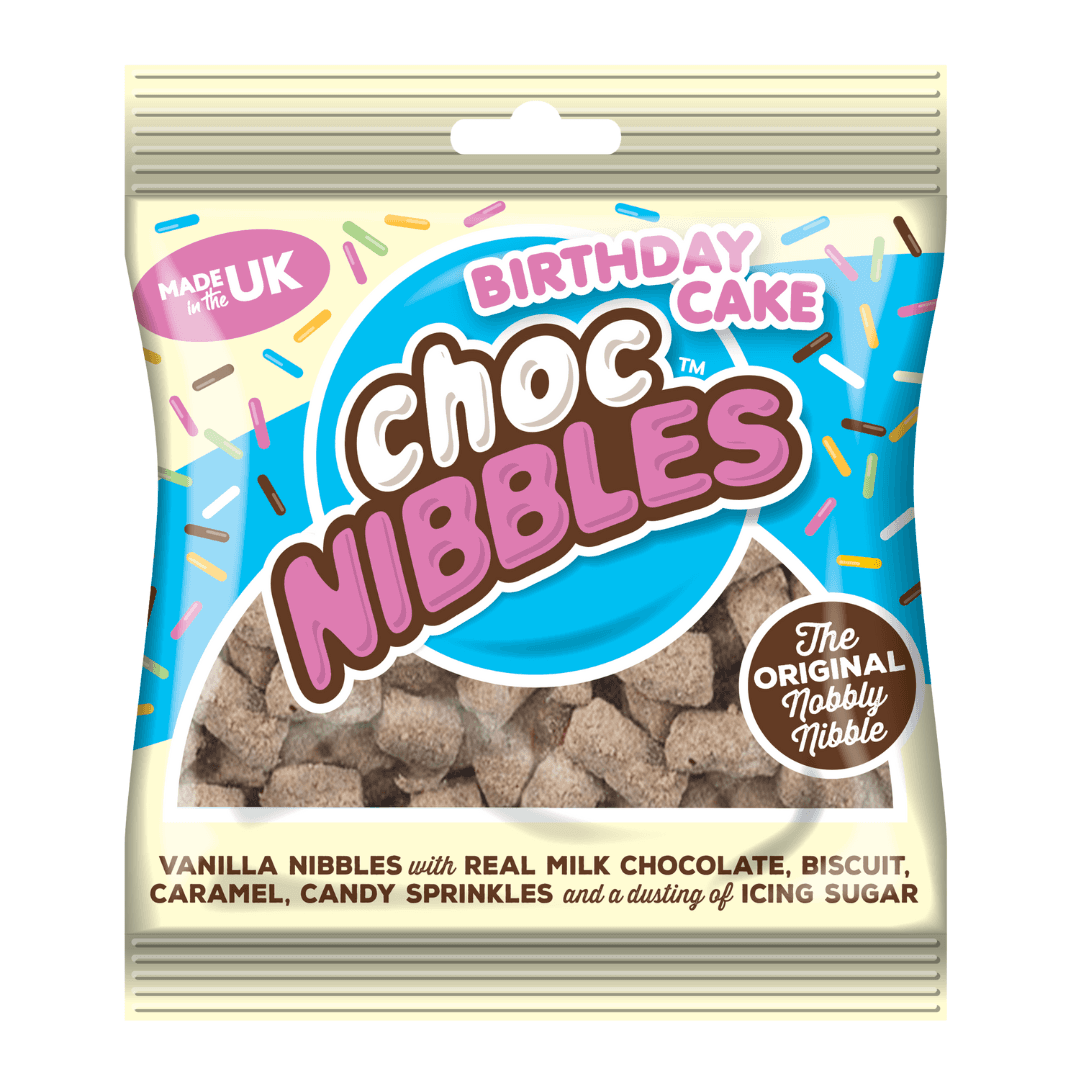 Sweet Dreams Birthday Cake Choc Nibbles Bag 150g