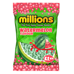 Millions Watermelon Bag 110g £1.49 PMP