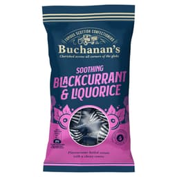  Buchanan's Soothing Blackcurrant & Liquorice Bag 140