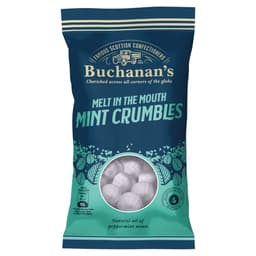 Buchanan's Melt in the Mouth Mint Crumbles Bags 140g