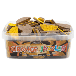 Hannah's Orange Jazzles 120 x 5g Tubs 600g