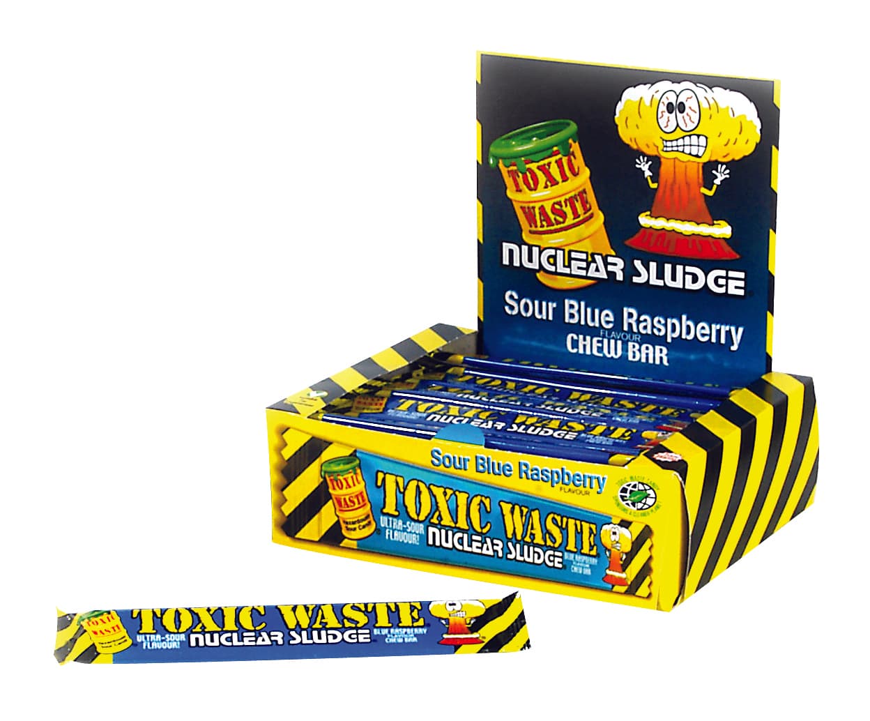Toxic Waste Blue Raspberry Chew Bars 20g