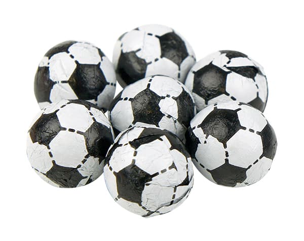 Black & White Chocolate Footballs 3kg