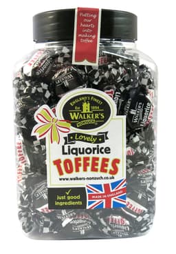 Walker's Nonsuch Liquorice Toffees 1.25kg