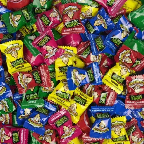 Warheads candy has a naem that will catch the eye - and is sour enough to make them water, too!
