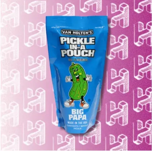 Van Holten-s Big Papa Pickle on purple