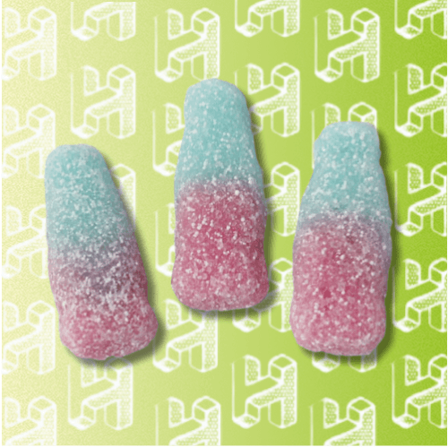 The Kingsway Fizzy Bubblegum Bottles, a regular bestseller that sweet fans love!