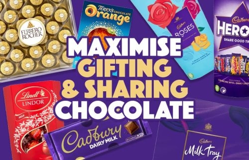Maximise gifting & sharing chocolate sales throughout seasonal periods.