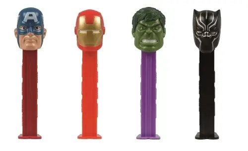 The Avengers might just be the most American of the current PEZ line-up!