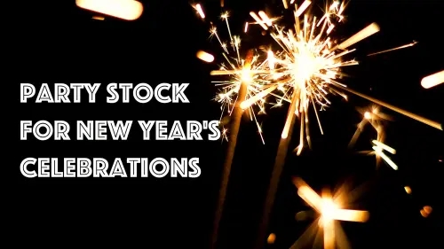Party Stock for New Year's Celebrations