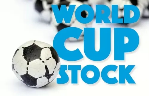 An arrangement of milk chocolate footballs - the perfect stock for the FIFA World Cup!