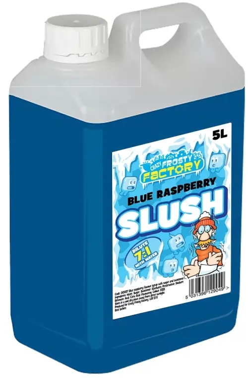 Crazy Frosty Factory Blue Raspberry Flavour Slush