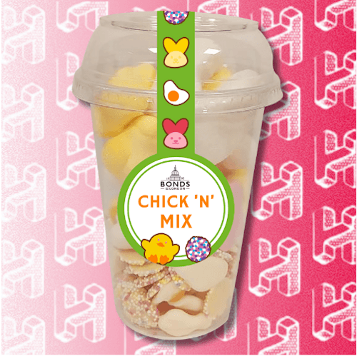Bonds Chick n Mix Cups