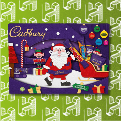 Cadbury Santa med Selection Box