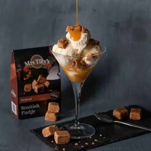 Not only a delicacy on its own, Mrs Tilly's magic can spread to anything ou like and make good desserts great desserts!