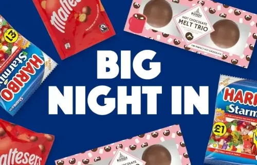 Some inspiration for a Big Night In mission, including hot chocolate, sweets and chocolates that are feelgood for the winter!