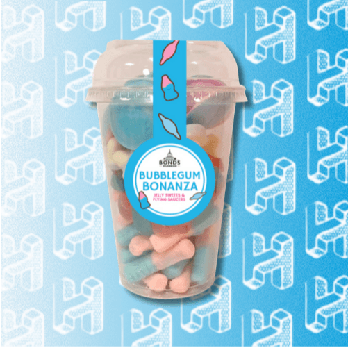 Bonds bubblegum bonanza candy cup