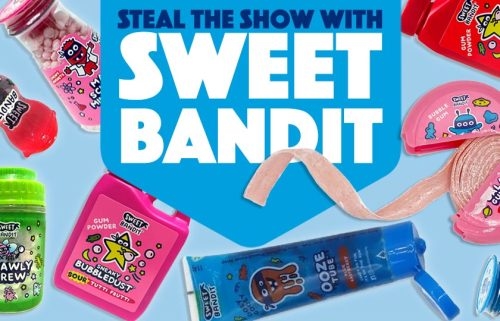 Sweet Bandit - sweets so full of fun they're on the run!